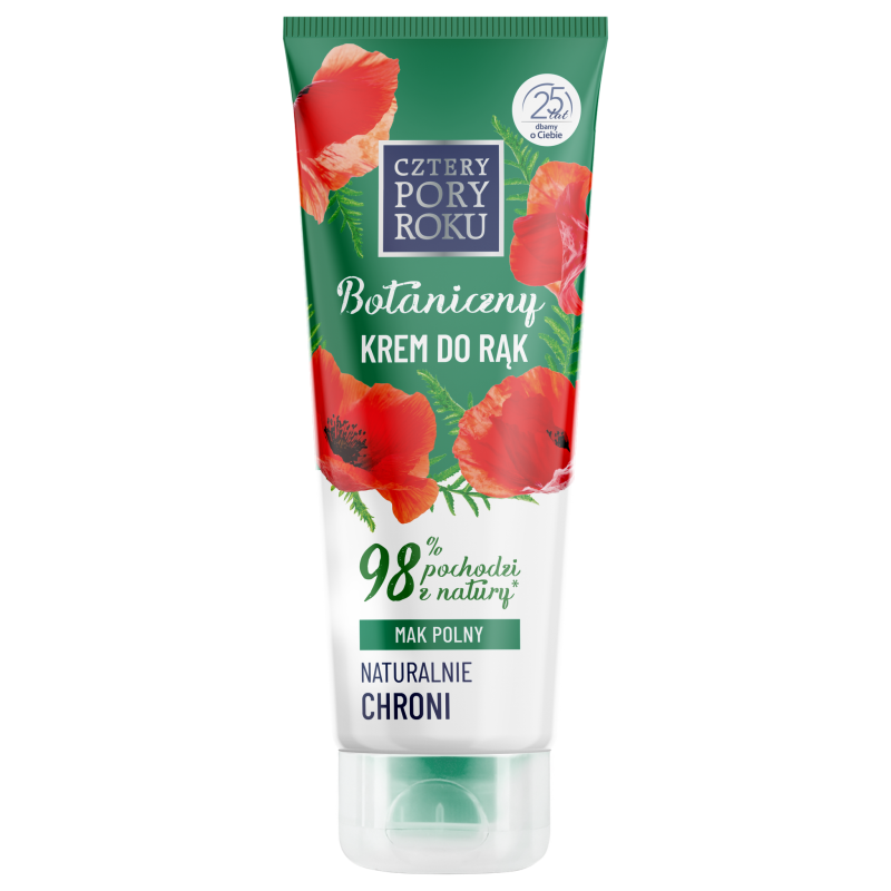 Krem do rąk Cztery Pory Roku Botaniczny Mak Polny 100ml